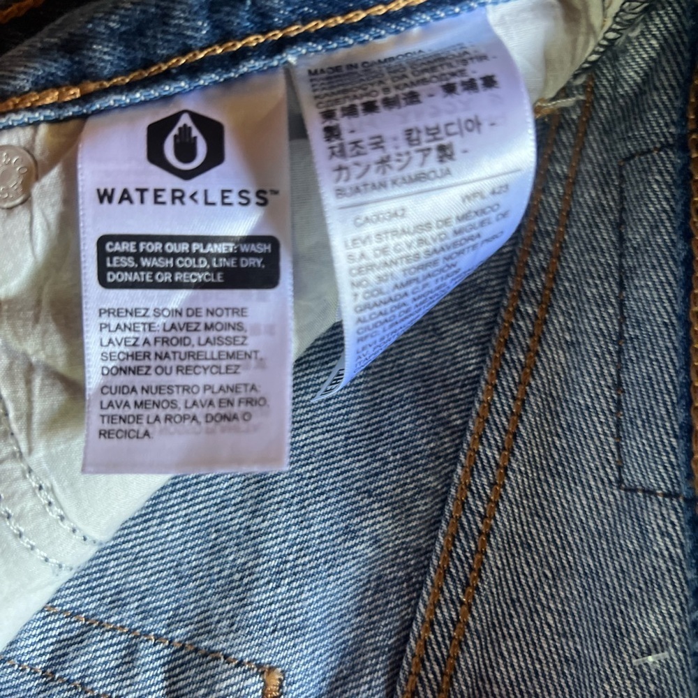 NWT Levi’s Women's Premium Wedgie Straight Jeans 26 - Picture 8 of 14
